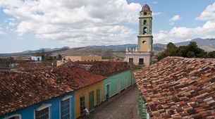 Colourful and lively colonial town